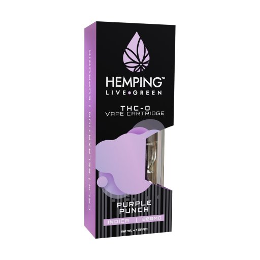 Hemping THC-O Vape Cartridge (Purple Punch)